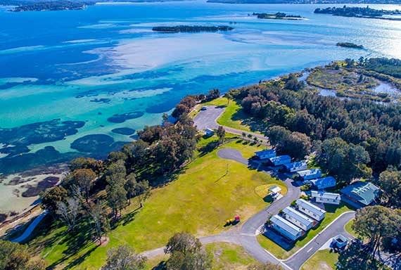 Swansea Lakeside Holiday Park Caravan Camping Nsw