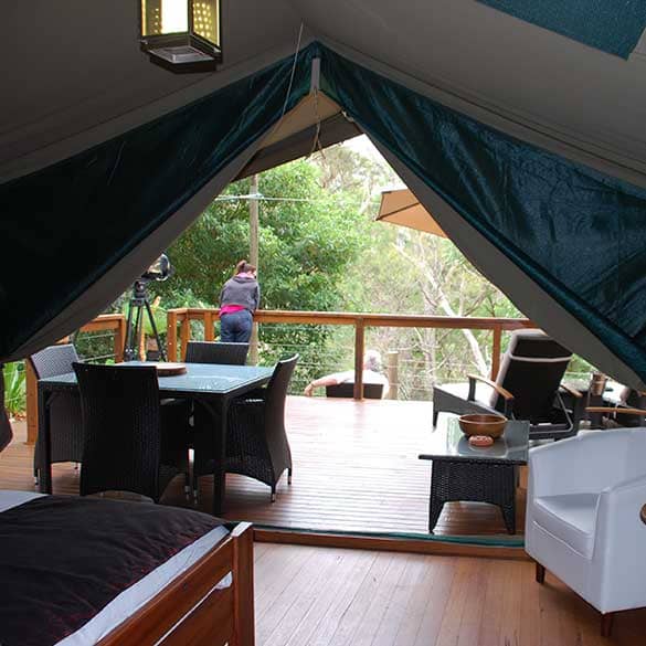 Holiday Parks Safari Tents- Caravan Camping NSW
