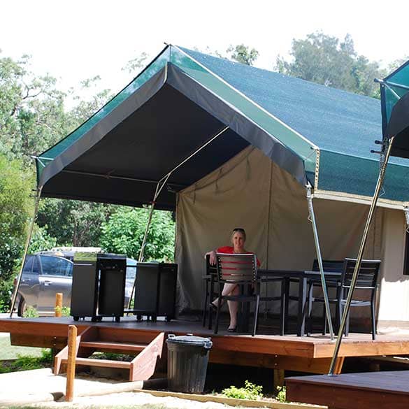 Holiday Parks Safari Tents- Caravan Camping NSW