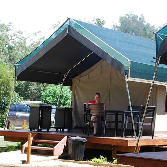 Safari Tents - Caravan Camping NSW