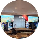 Circular image of the Supershow Adventure Stage