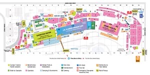 Caravan Camping Holiday Supershow Outdoor Map