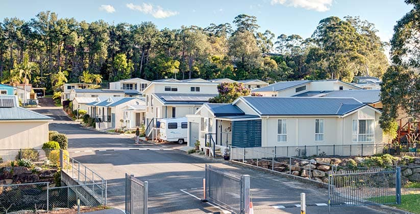 Modern homes at Terrigal Sands by Hometown Australia